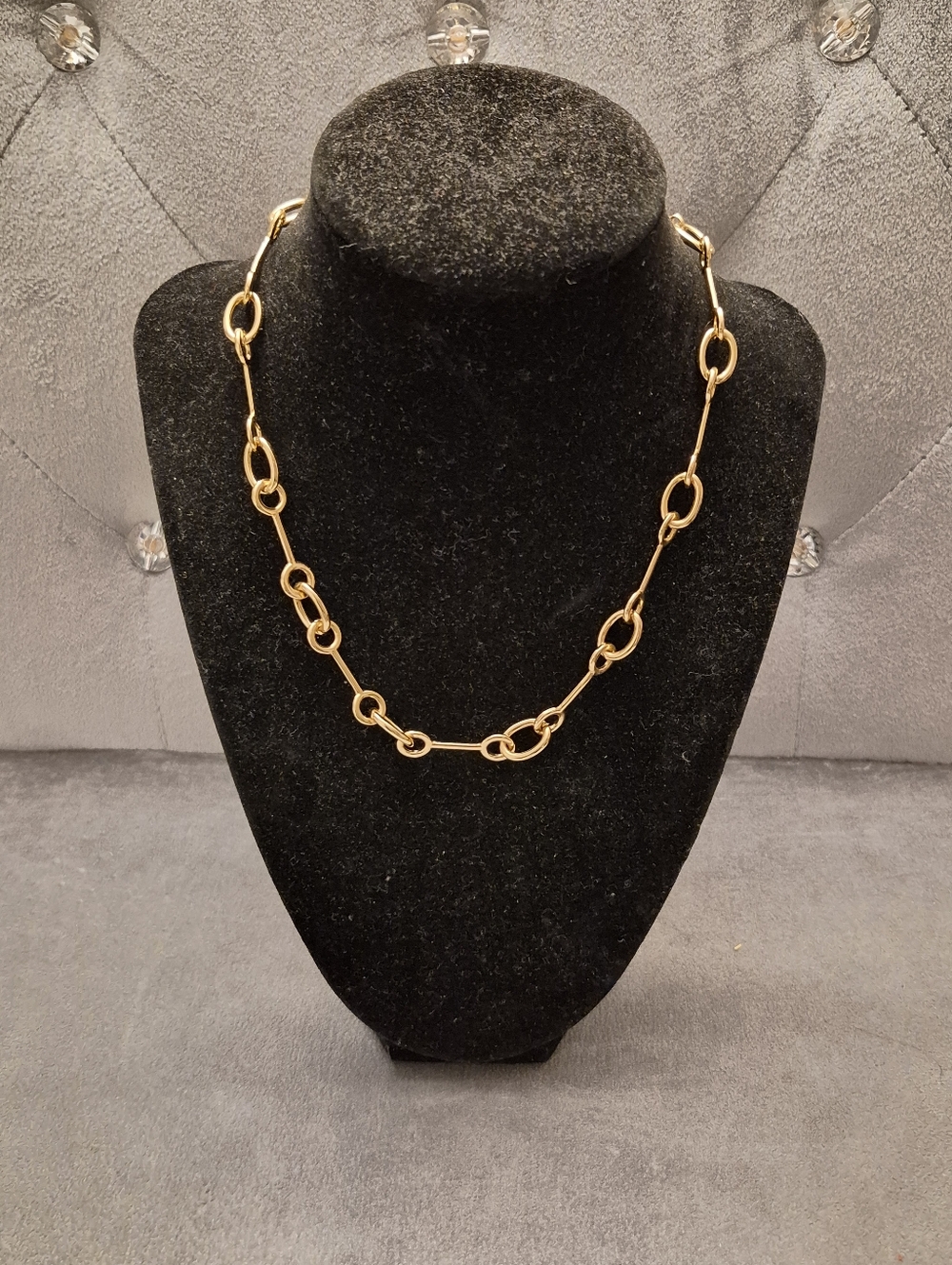 Gold Link Chain Necklace